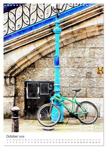 Produktbild: A Year Of Bicycles (Wall Calendar 2026 DIN A3 portrait), CALVENDO 12 Month Wall Calendar