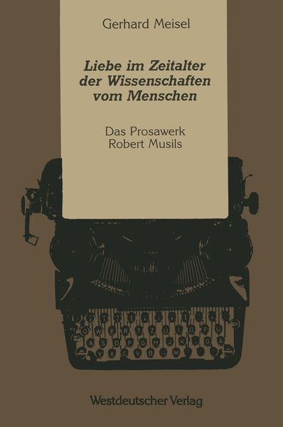 Produktbild: Liebe im Zeitalter der Wissenschaften vom Menschen