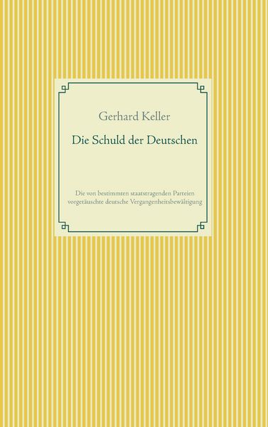 Produktbild: Die Schuld der Deutschen