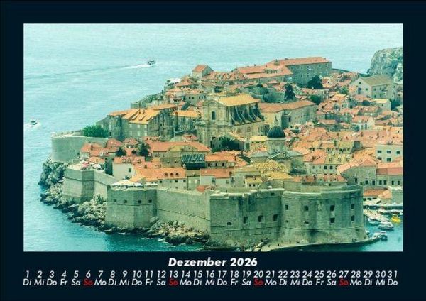 Produktbild: Kroatien 2026 Fotokalender DIN A5