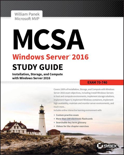 Produktbild: MCSA Windows Server 2016 Study Guide: Exam 70-740