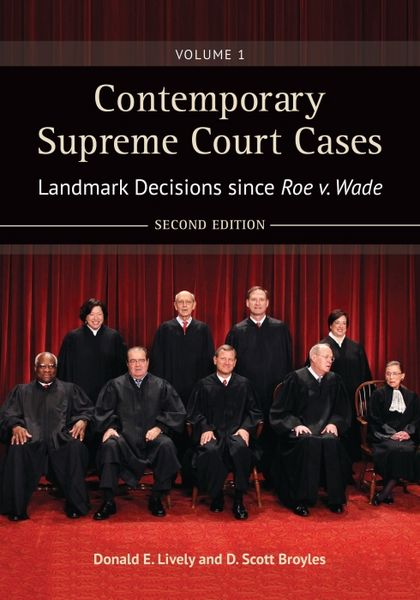 Produktbild: Contemporary Supreme Court Cases [2 Volumes]: Landmark Decisions Since Roe V. Wade, 2nd Edition