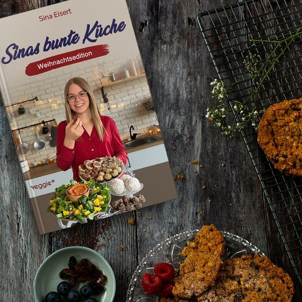 Produktbild: Sinas bunte K&uuml;che - vegan und zuckerfrei (Weihnachtsedition)