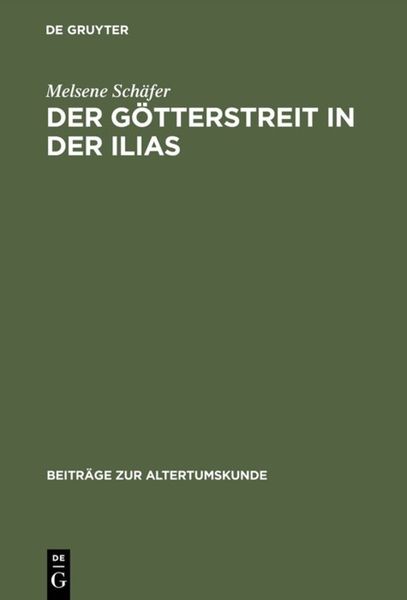 Produktbild: Der G&ouml;tterstreit in der Ilias