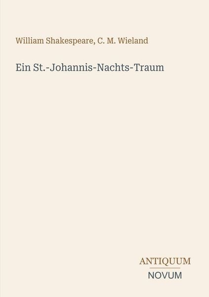 Produktbild: Ein St.-Johannis-Nachts-Traum