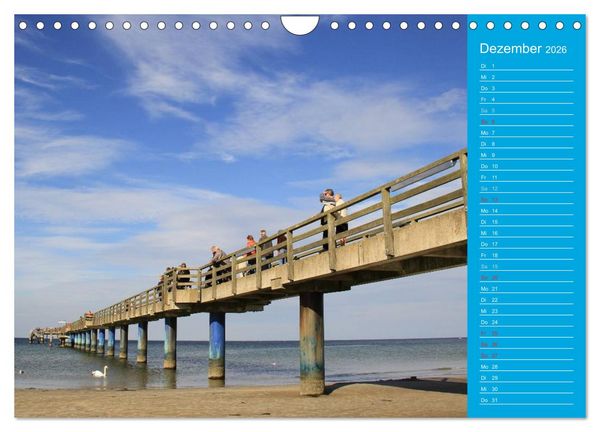 Produktbild: Boltenhagen 2026 (Wandkalender 2026 DIN A4 quer), CALVENDO Monatskalender