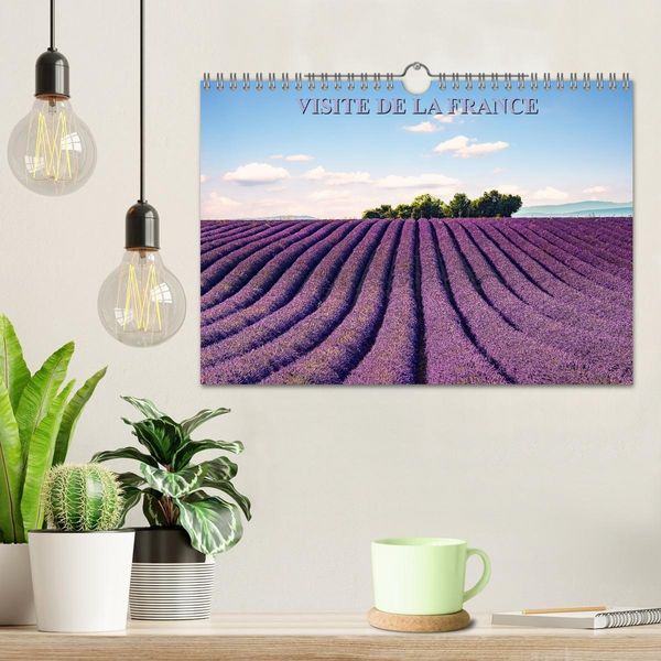 Produktbild: Visite de la France (Calendrier mural 2027 DIN A4 vertical), CALVENDO calendrier mensuel