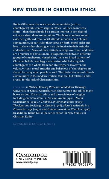 Produktbild: Churchgoing and Christian Ethics