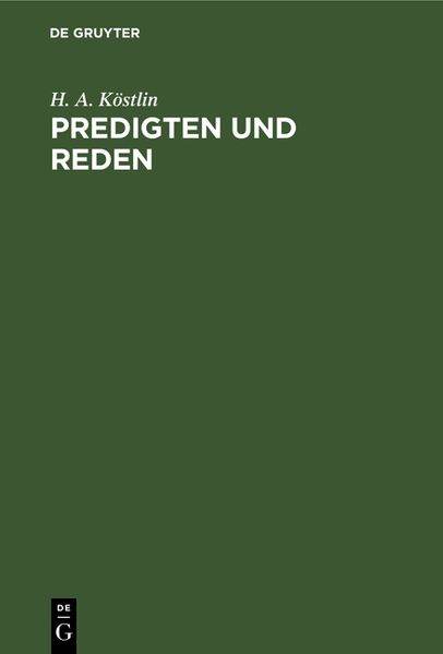 Produktbild: Predigten und Reden