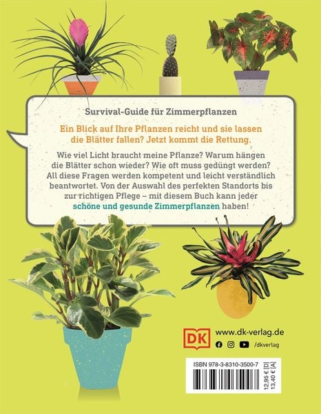 Produktbild: So &uuml;berleben Zimmerpflanzen garantiert