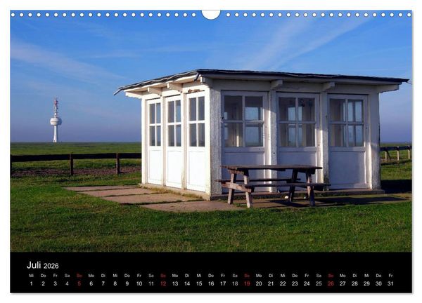 Produktbild: Zeit f&uuml;r... Insel Neuwerk - Kulturlandschaft im Wattenmeer (Wandkalender 2026 DIN A3 quer), CALVENDO Monatskalender
