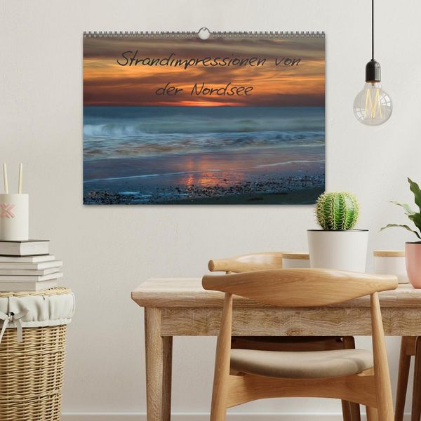 Produktbild: Strandimpressionen von der Nordsee (Wandkalender 2026 DIN A3 quer), CALVENDO Monatskalender
