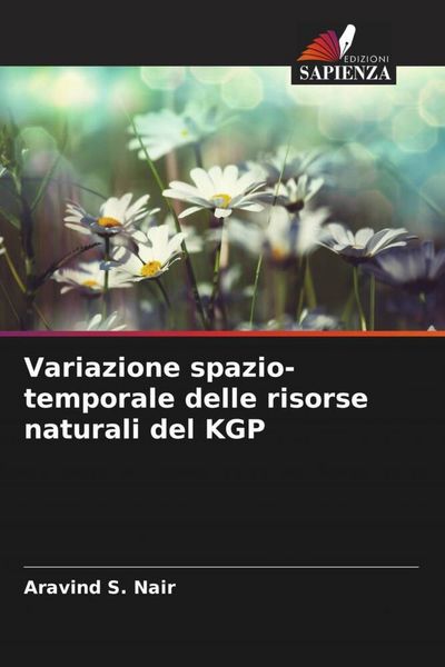 Produktbild: Variazione spazio-temporale delle risorse naturali del KGP