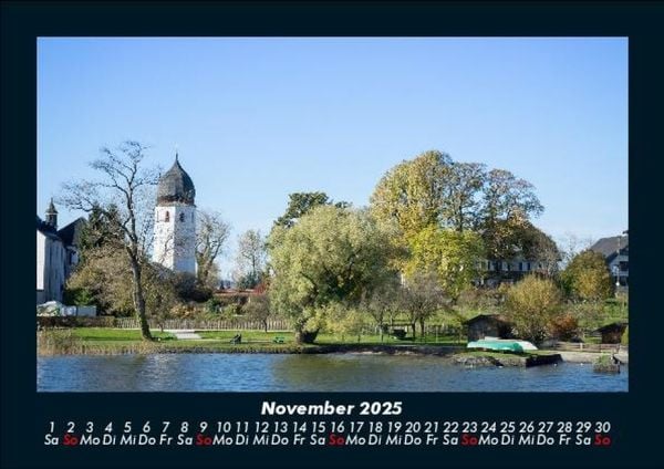 Produktbild: Die Seen der Erde 2025 Fotokalender DIN A5