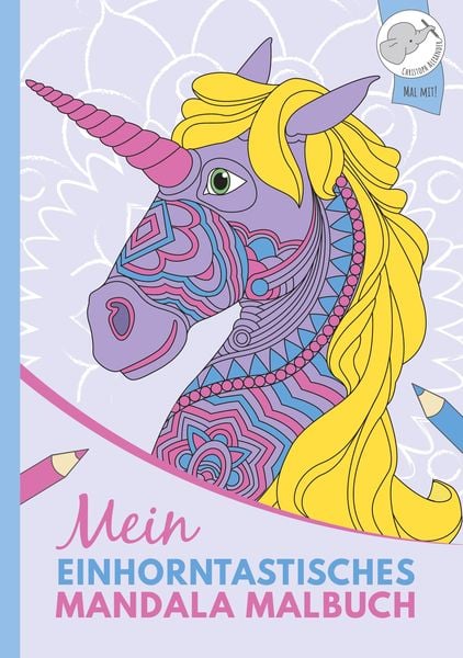 Produktbild: Mein einhorntastisches Mandala Malbuch