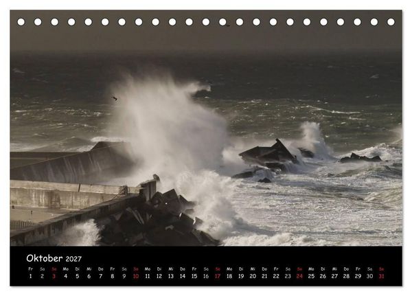 Produktbild: Helgoland und die D&uuml;ne (Tischkalender 2027 DIN A5 quer), CALVENDO Monatskalender
