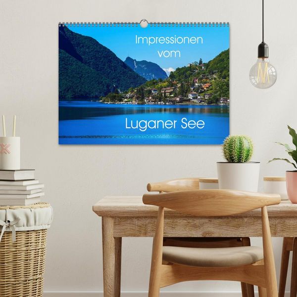 Produktbild: Impressionen vom Luganer See (Wandkalender 2026 DIN A3 quer), CALVENDO Monatskalender