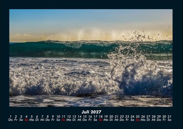 Produktbild: Meereslandschaften 2027 Fotokalender DIN A4