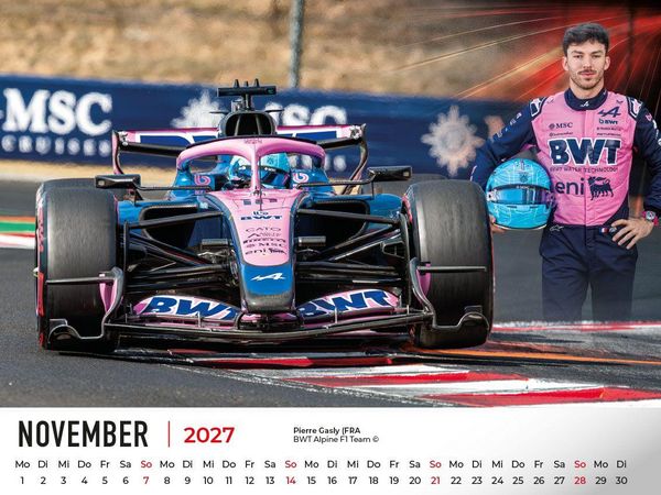 Produktbild: Formel 1 World Championship Kalender 2027