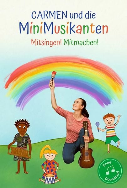 Carmen und die MiniMusikanten, Gebundene Ausgabe von Carmen Hofacker, KraeHe Verlag, 978-3-910511-07-1