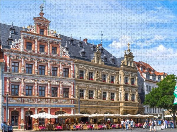 Produktbild: CALVENDO Puzzle Gildehaus mit historischer Renaissance Fassade 1000 Teile Lege-Gr&ouml;&szlig;e 64 x 48 cm Foto-Puzzle Bild von Prime Selection
