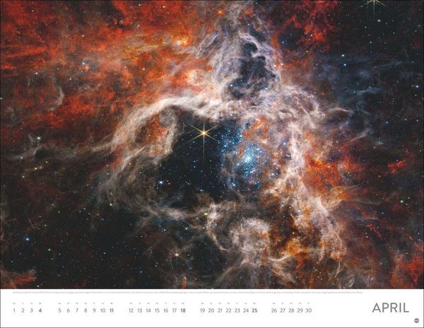 Produktbild: Das Universum Posterkalender 2027
