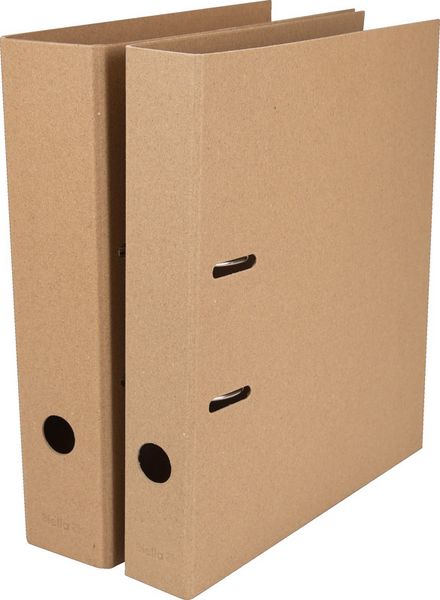 Produktbild: Ordner Minimal Des. 4cm braun