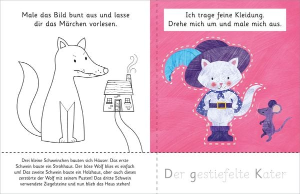 Produktbild: Schnippel-Spa&szlig;. M&auml;rchen. Schneiden - Malen - Nachspuren