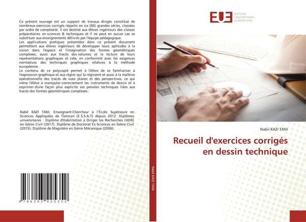 Produktbild: Recueil d'exercices corrig&eacute;s en dessin technique
