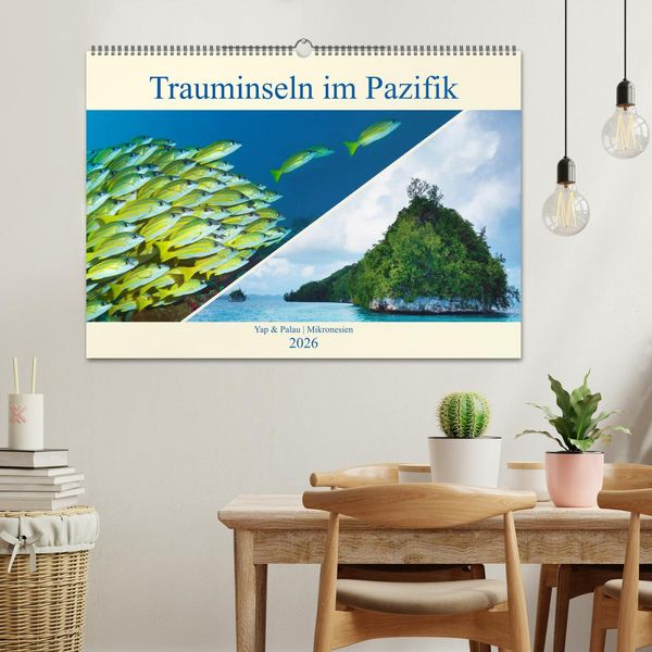 Produktbild: Mikronesien: Yap und Palau (Wandkalender 2026 DIN A2 quer), CALVENDO Monatskalender