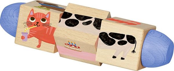 Produktbild: Holz-Dreh-Puzzle / Spiegelburg minis