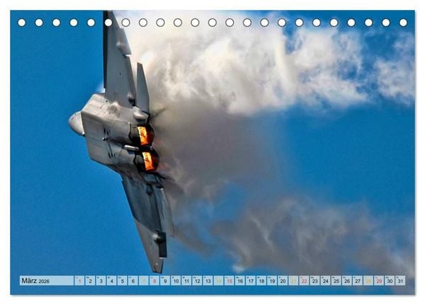 Produktbild: Flugschau - frei sein (Tischkalender 2026 DIN A5 quer), CALVENDO Monatskalender