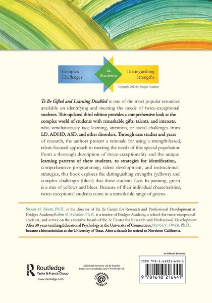Produktbild: To Be Gifted and Learning Disabled