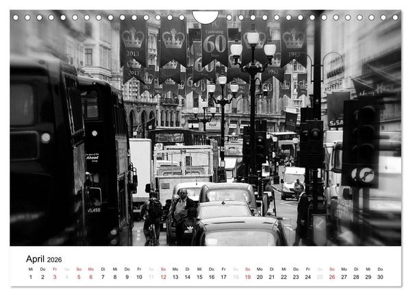 Produktbild: London (Wandkalender 2026 DIN A4 quer), CALVENDO Monatskalender