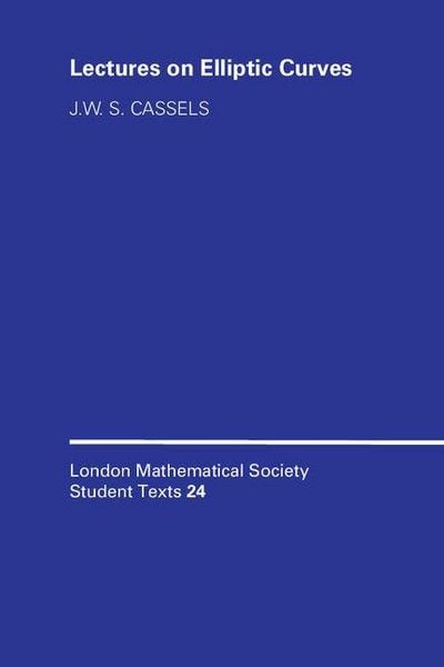 Produktbild: Lectures on Elliptic Curves