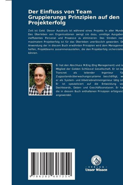 Produktbild: Der Einfluss von Team Gruppierungs Prinzipien auf den Projekterfolg