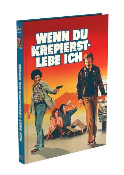 Produktbild: HITCH HIKE: Wenn Du krepierst &ndash; lebe ich! - 2-Disc Mediabook Cover E (Blu-ray + DVD) Limited 125 Edition &ndash; Uncut
