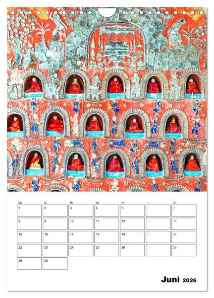 Produktbild: MEDITATION - Wellness f&uuml;r die Seele (Wandkalender 2026 DIN A4 hoch), CALVENDO Monatskalender