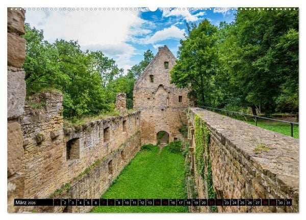 Produktbild: Hildegard von Bingen - Stationen (Wandkalender 2026 DIN A2 quer), CALVENDO Monatskalender