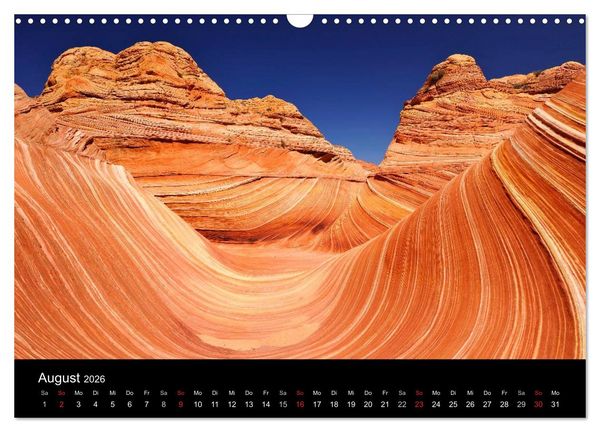 Produktbild: USA - Monumente der Sch&ouml;pfung (Wandkalender 2026 DIN A3 quer), CALVENDO Monatskalender