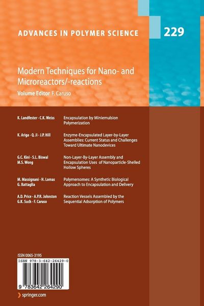 Produktbild: Modern Techniques for Nano- and Microreactors/-reactions