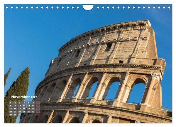 Produktbild: Bella Roma- Ewige Sch&ouml;nheit (Wandkalender 2027 DIN A4 quer), CALVENDO Monatskalender