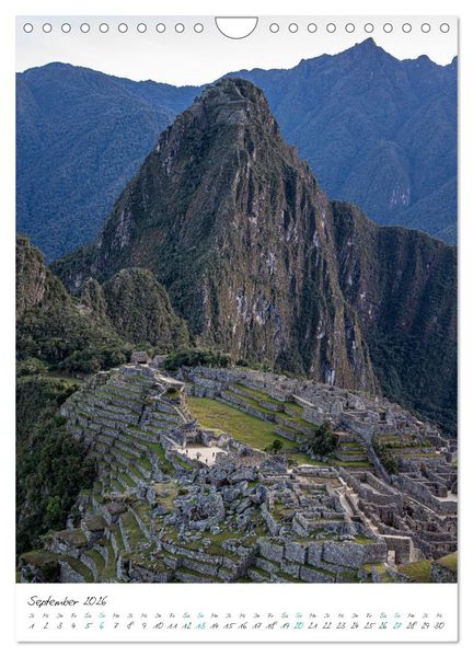 Produktbild: Unterwegs in Peru (Wandkalender 2026 DIN A4 hoch), CALVENDO Monatskalender