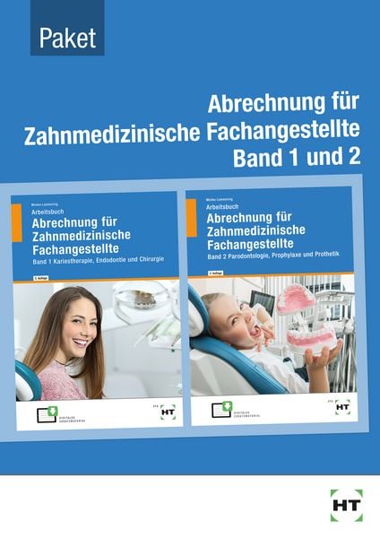 Produktbild: Paketangebot Abrechnung f&uuml;r Zahnmedizinische Fachangestellte Band 1 und 2