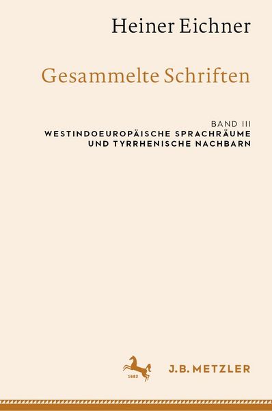 Produktbild: Heiner Eichner: Gesammelte Schriften