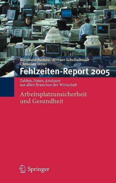 Produktbild: Fehlzeiten-Report 2005