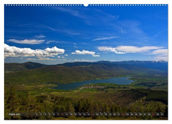 Produktbild: Escapade de Madrid (Calendrier mural 2026 DIN A2 vertical) calendrier de bureau
