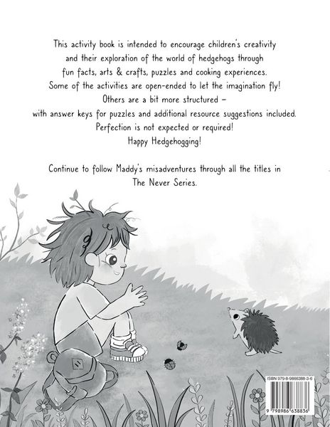 Produktbild: Never Hug a Hedgehog Activity Book