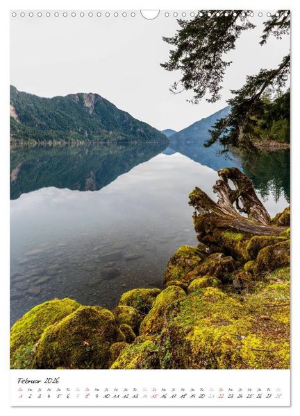 Produktbild: Weltnaturerbe Olympic National Park (Wandkalender 2026 DIN A3 hoch), CALVENDO Monatskalender