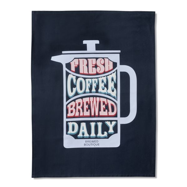 Produktbild: Geschirrtuch Brewed Boutique